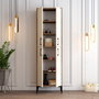 Hanah Home Zapatero Berlin A - Nogal y Crema